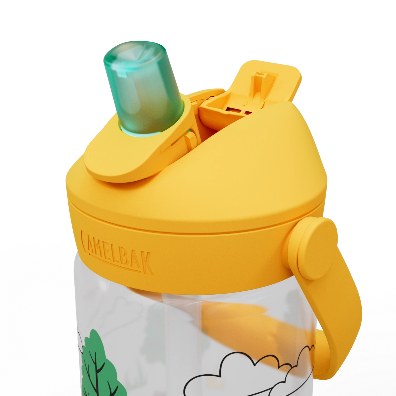 Thrive Flip Straw Kids tractors and trees