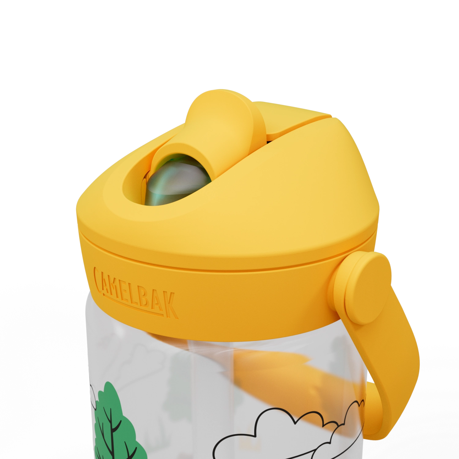 Thrive Flip Straw Kids tractors and trees