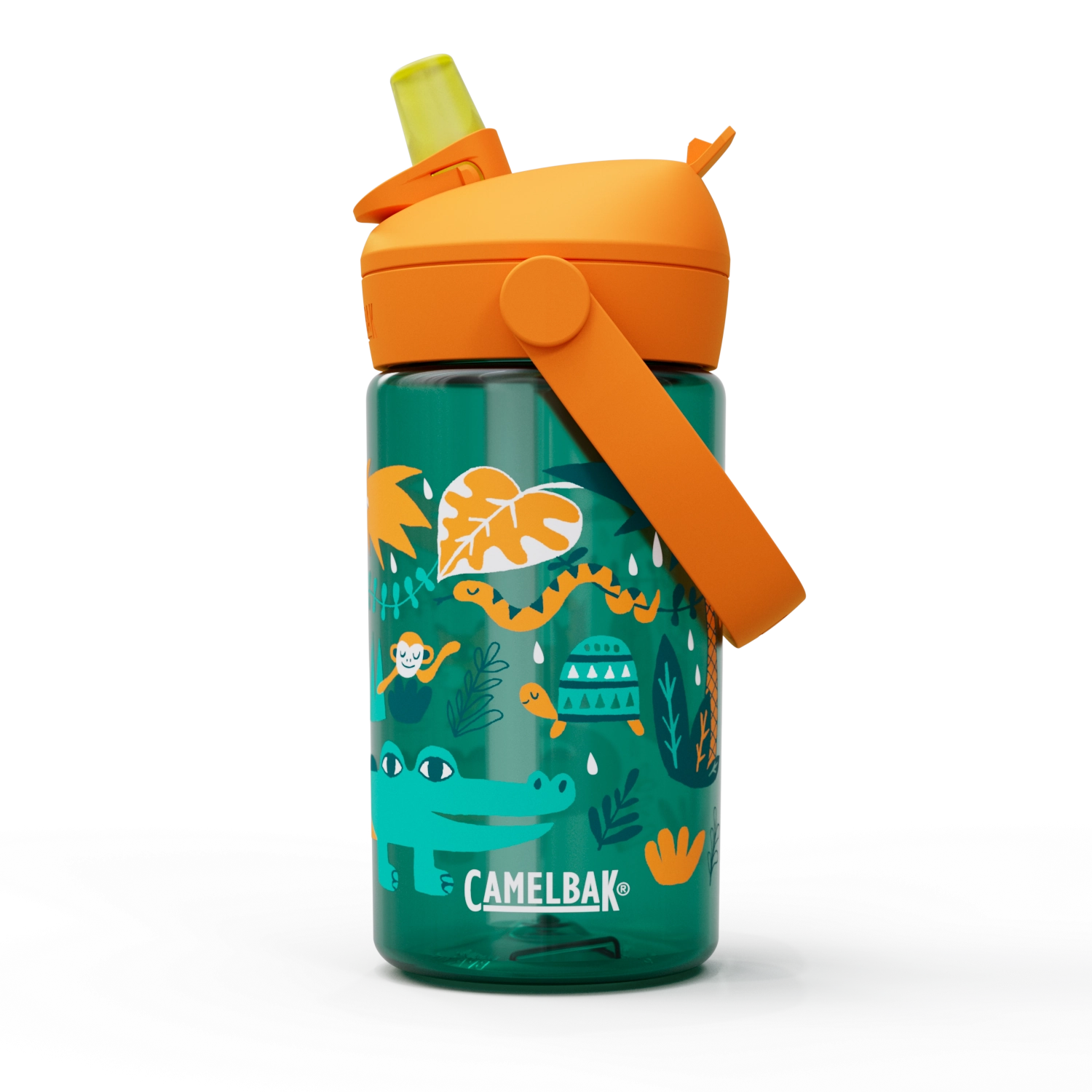 Thrive Flip Straw Kids jungle animals