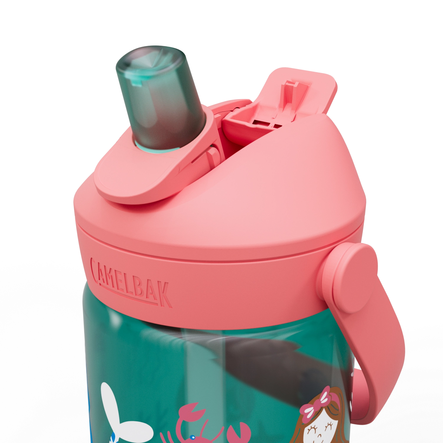 Thrive Flip Straw Kids mermaid friends