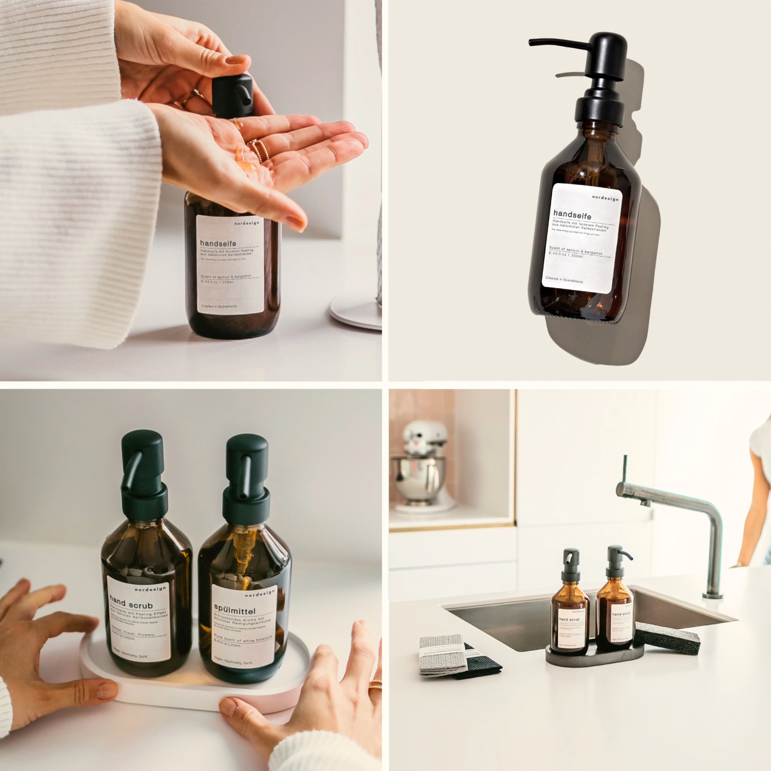 Hand Soap Handseife Lavendel 250ml Kunststoff-Pumpspender