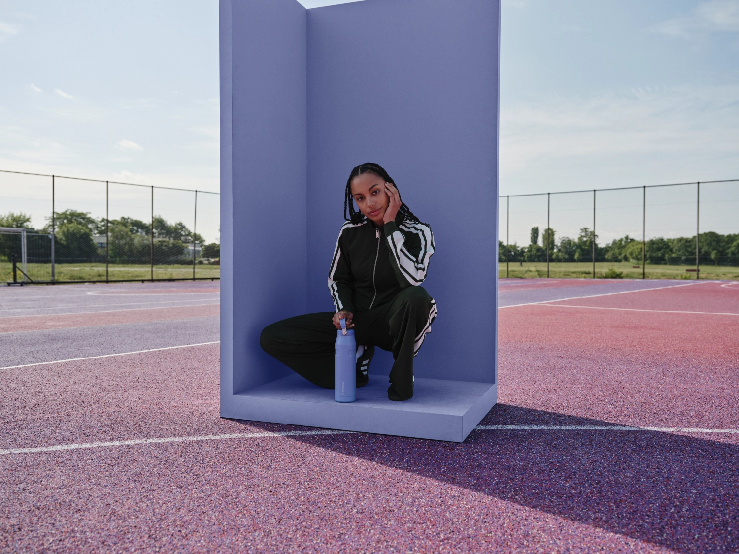 IceFlow Flip Straw bouteille