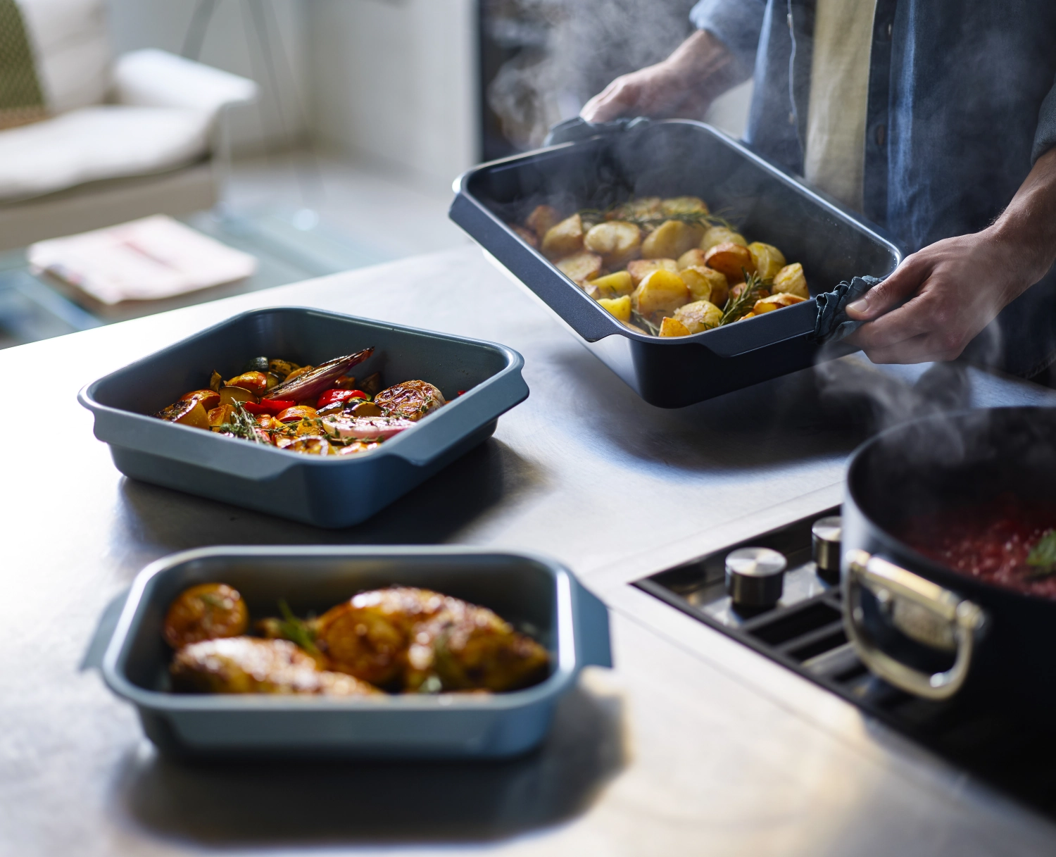 Nest Oven plat de cuisson antiadhésif M