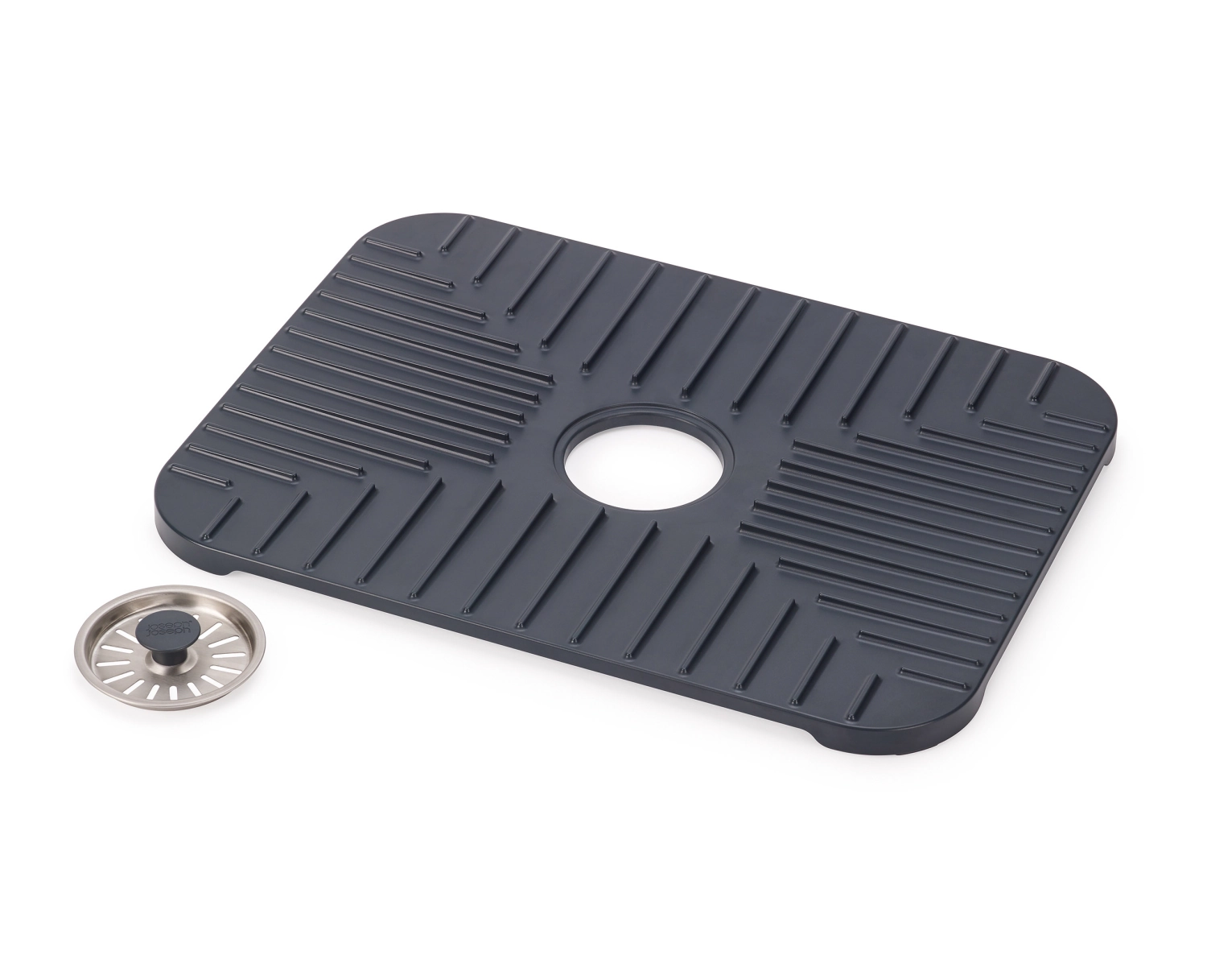 SinkShield Abtropfmatte mit Abfluss L