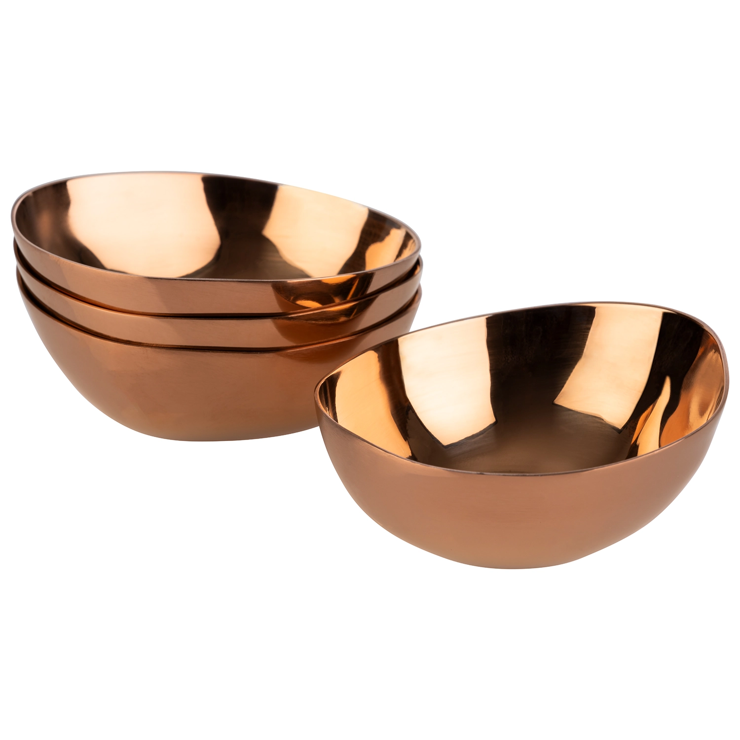 4er Set Pebbles Schale