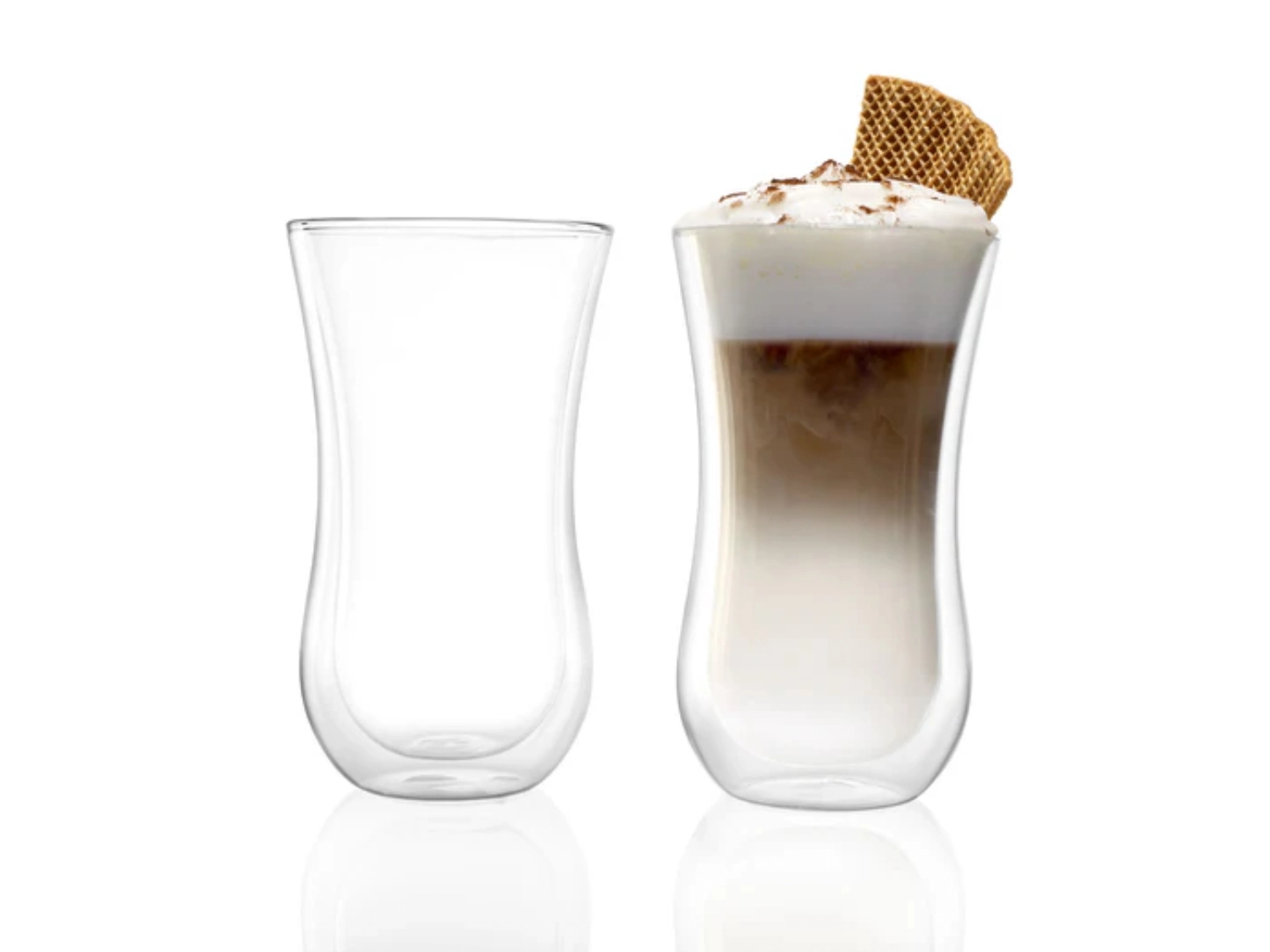 2er Set Coffee n More Teeglas XL