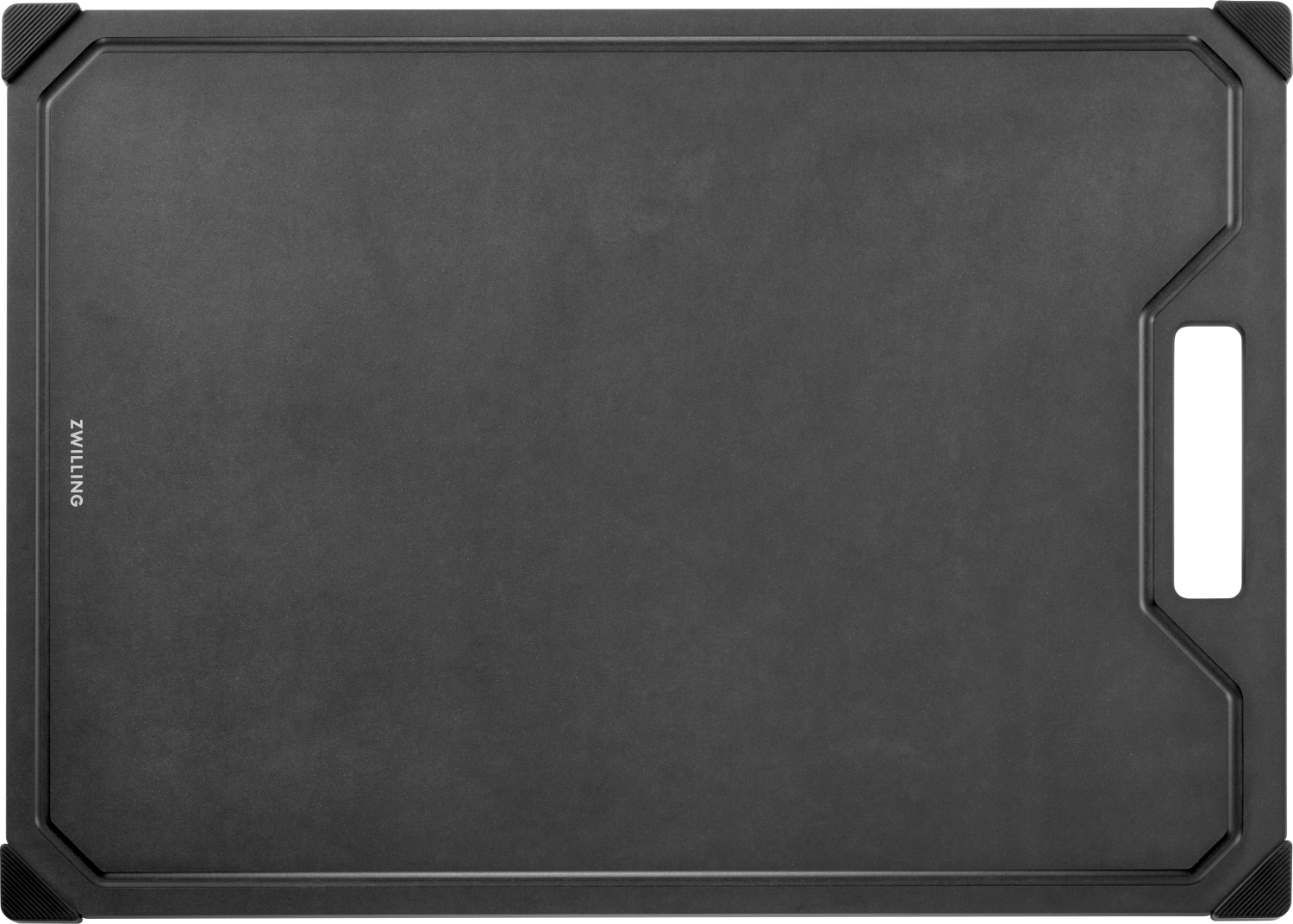 Schneidbrett Fiberholz Schwarz L