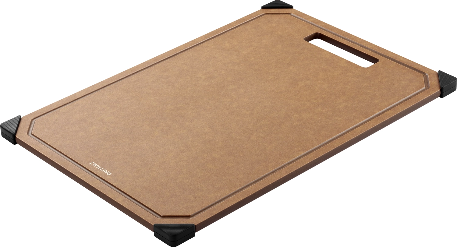 Schneidbrett Fiberholz Braun M