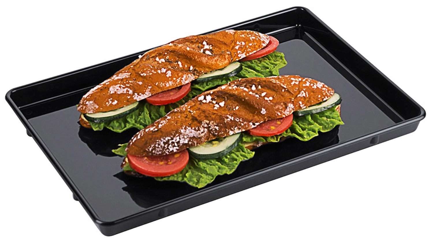 Plateau de présentation 29x19.5cm, PC noir