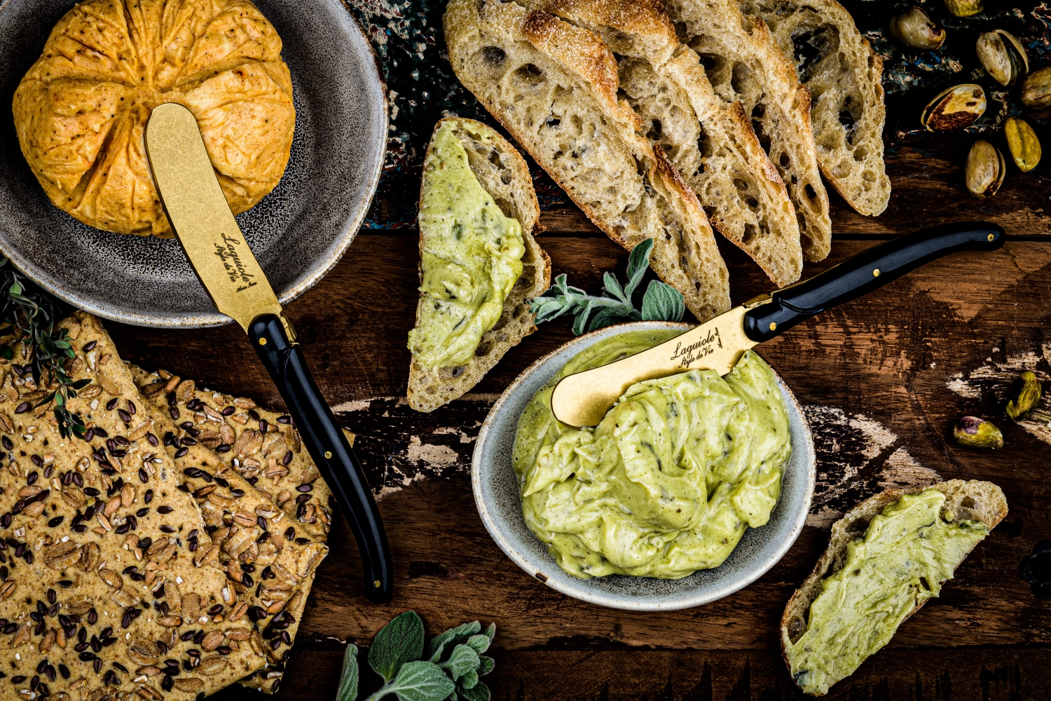 4tlg. Prestige Line Buttermesserset