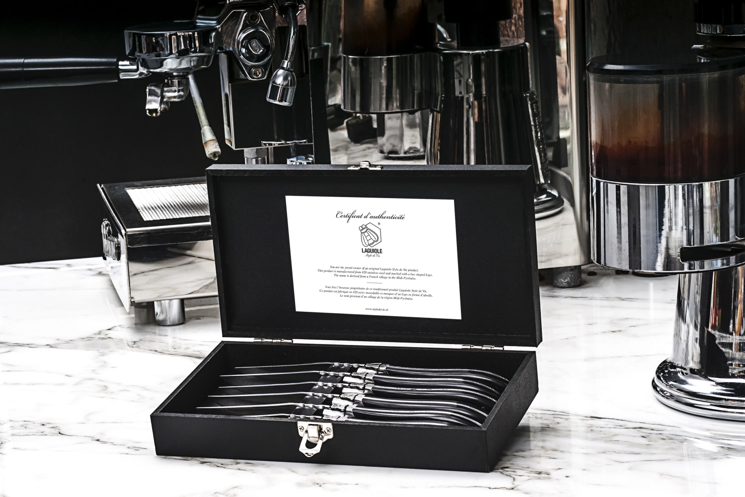 6tlg. Luxury Line Steakmesserset