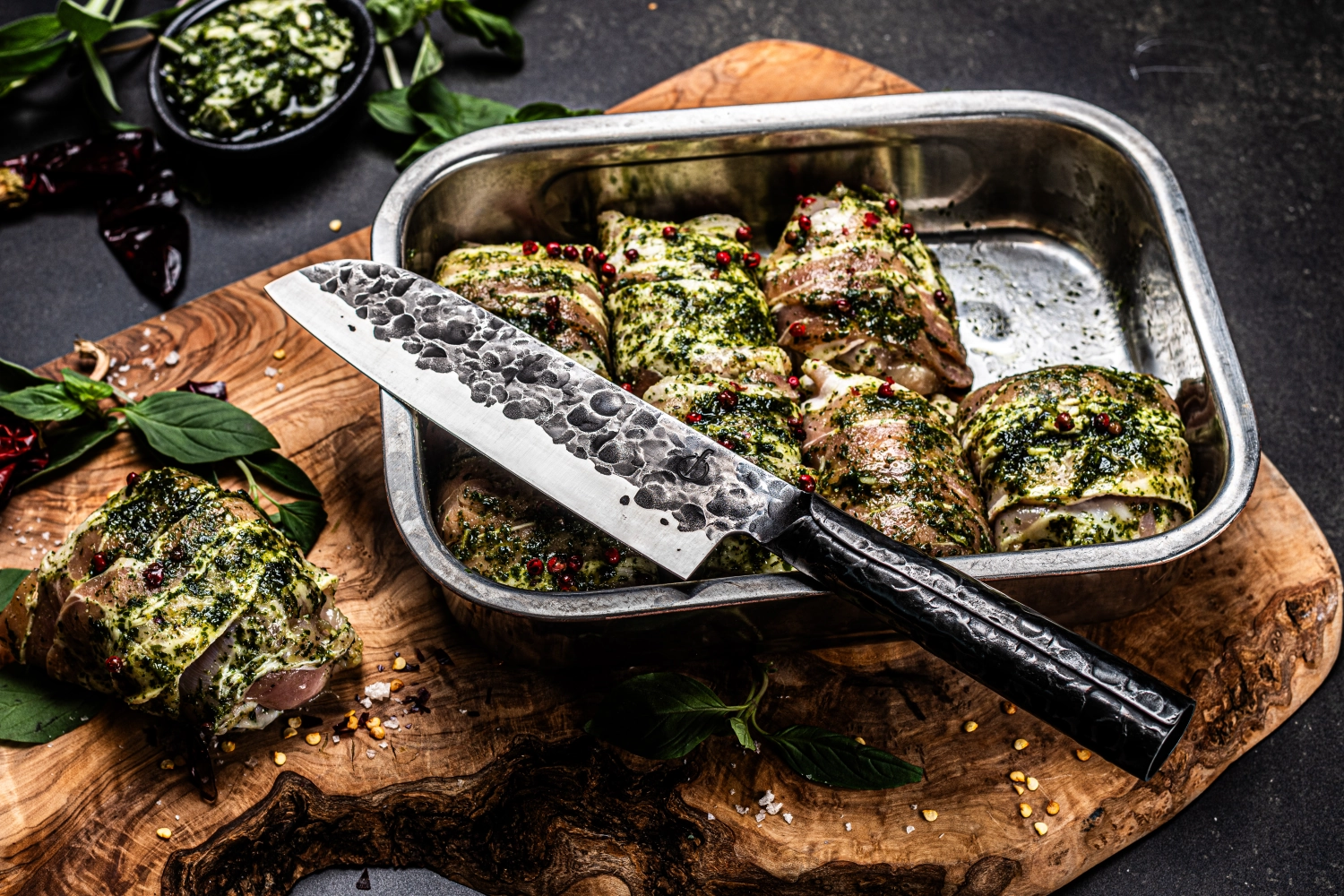 Forged Brute couteau Santoku 18cm