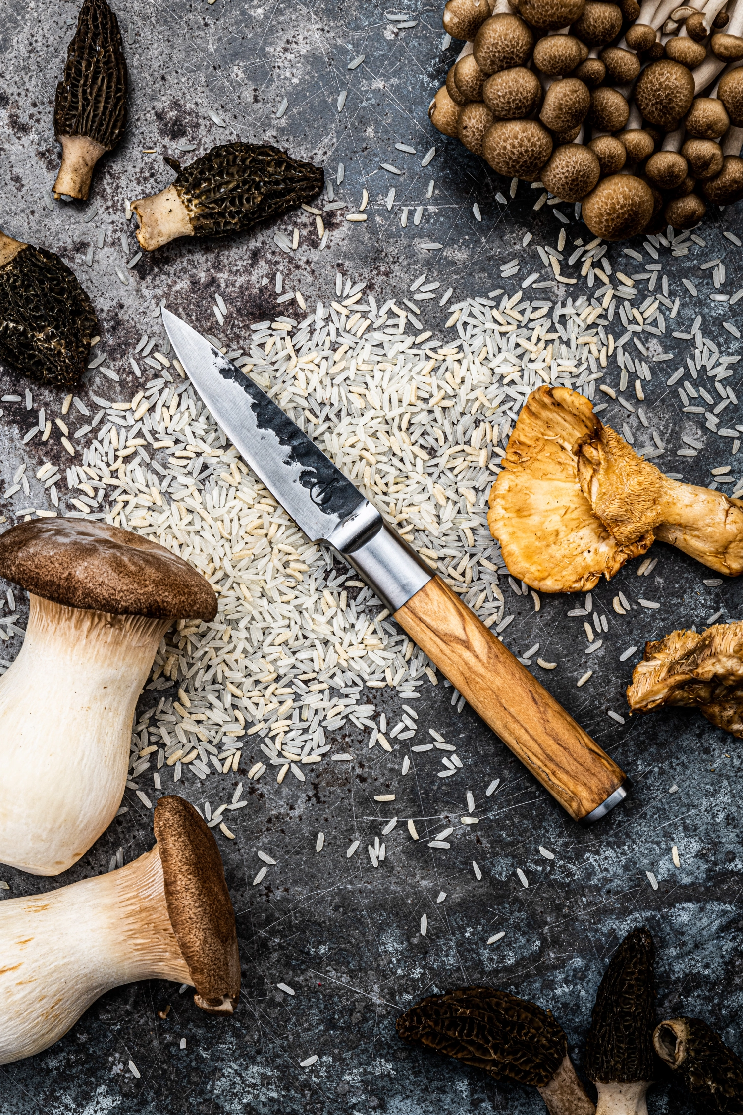 Forged Olive Couteau à éplucher