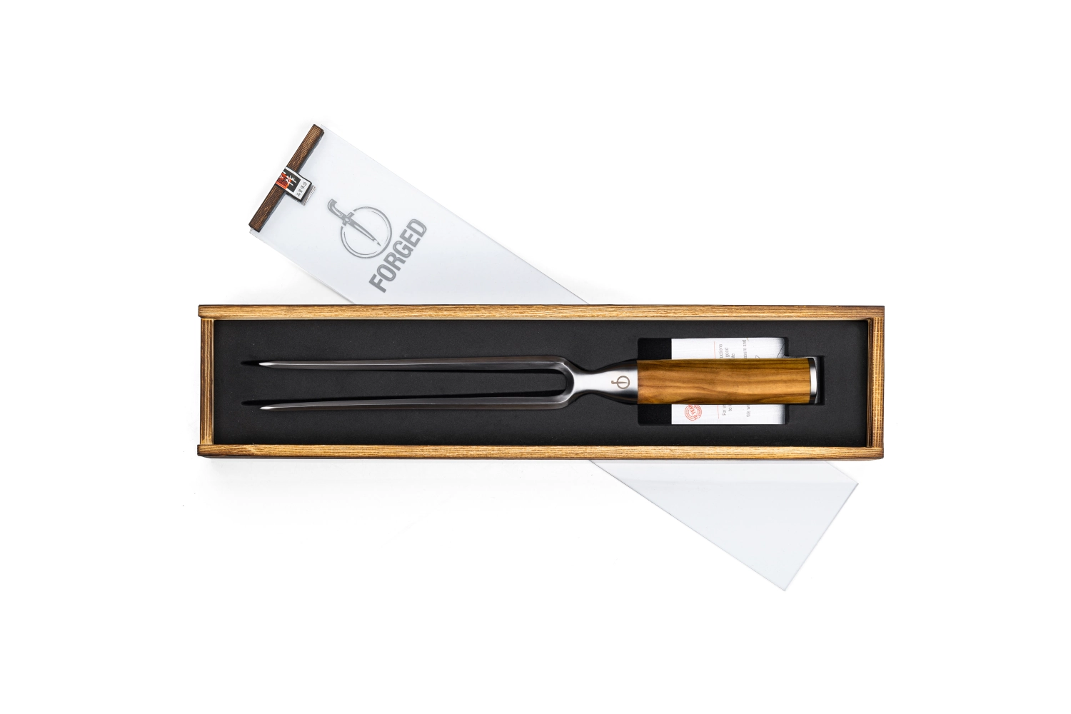 Olive Tranchiergabel