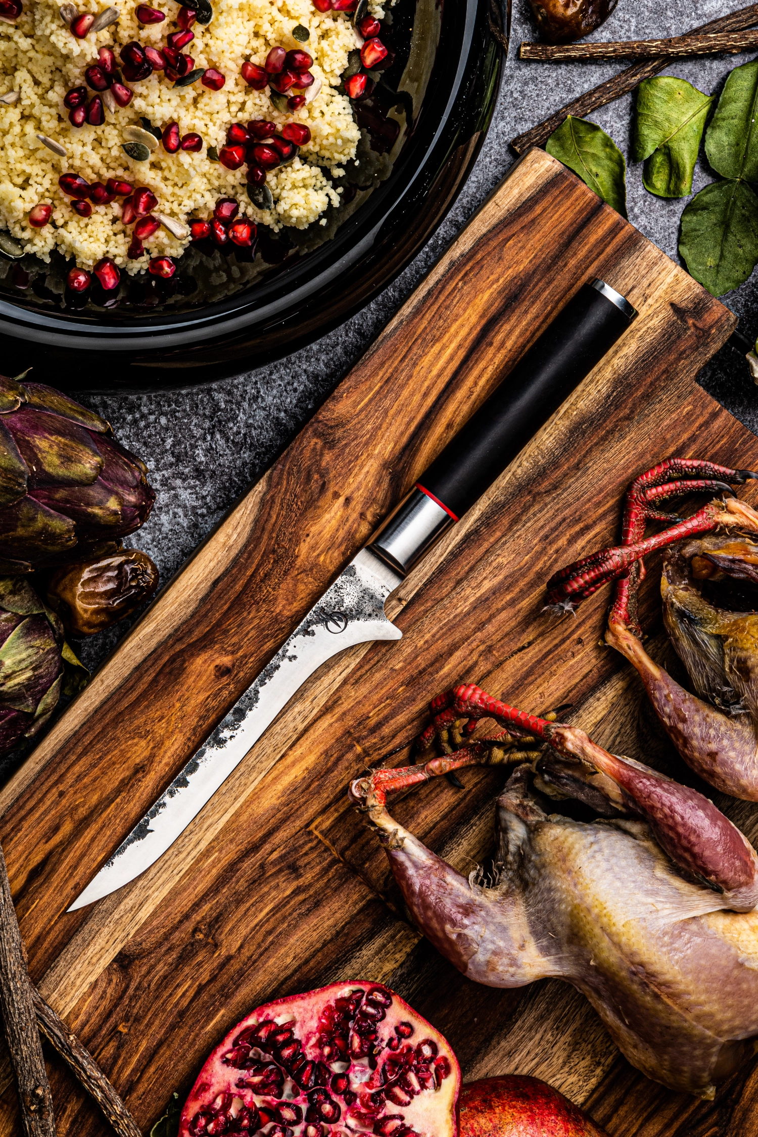 Forged Sebra Couteau à désosser