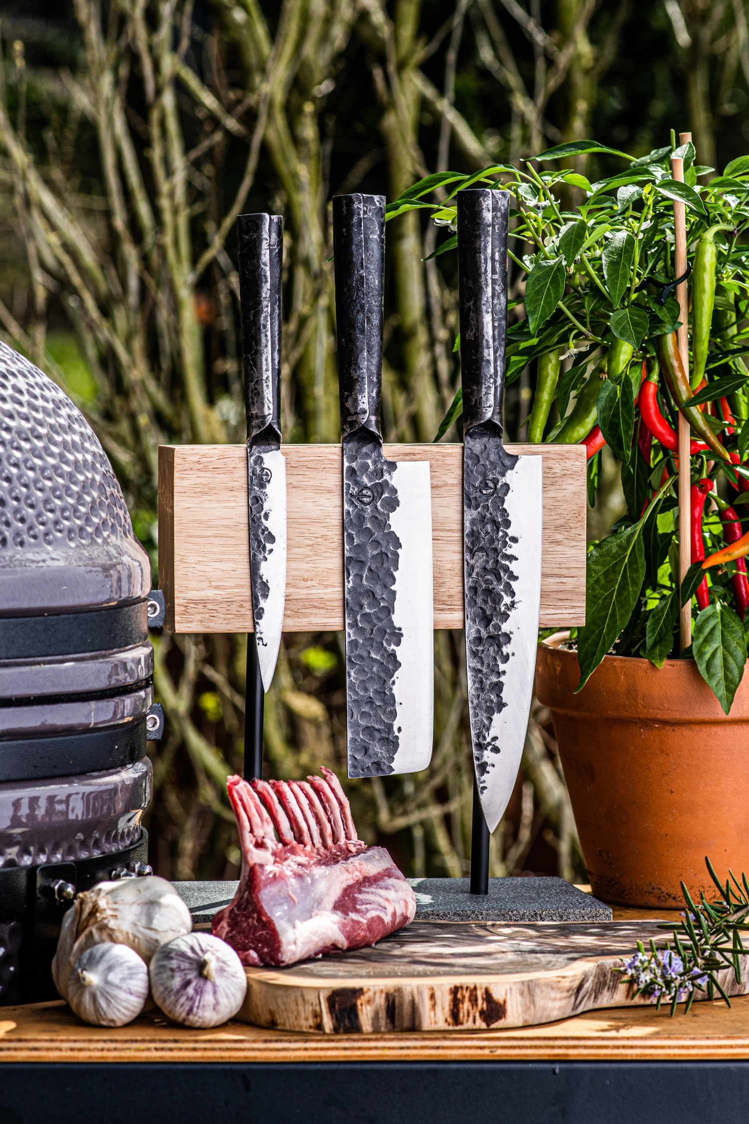 Magnetischer Messerblock