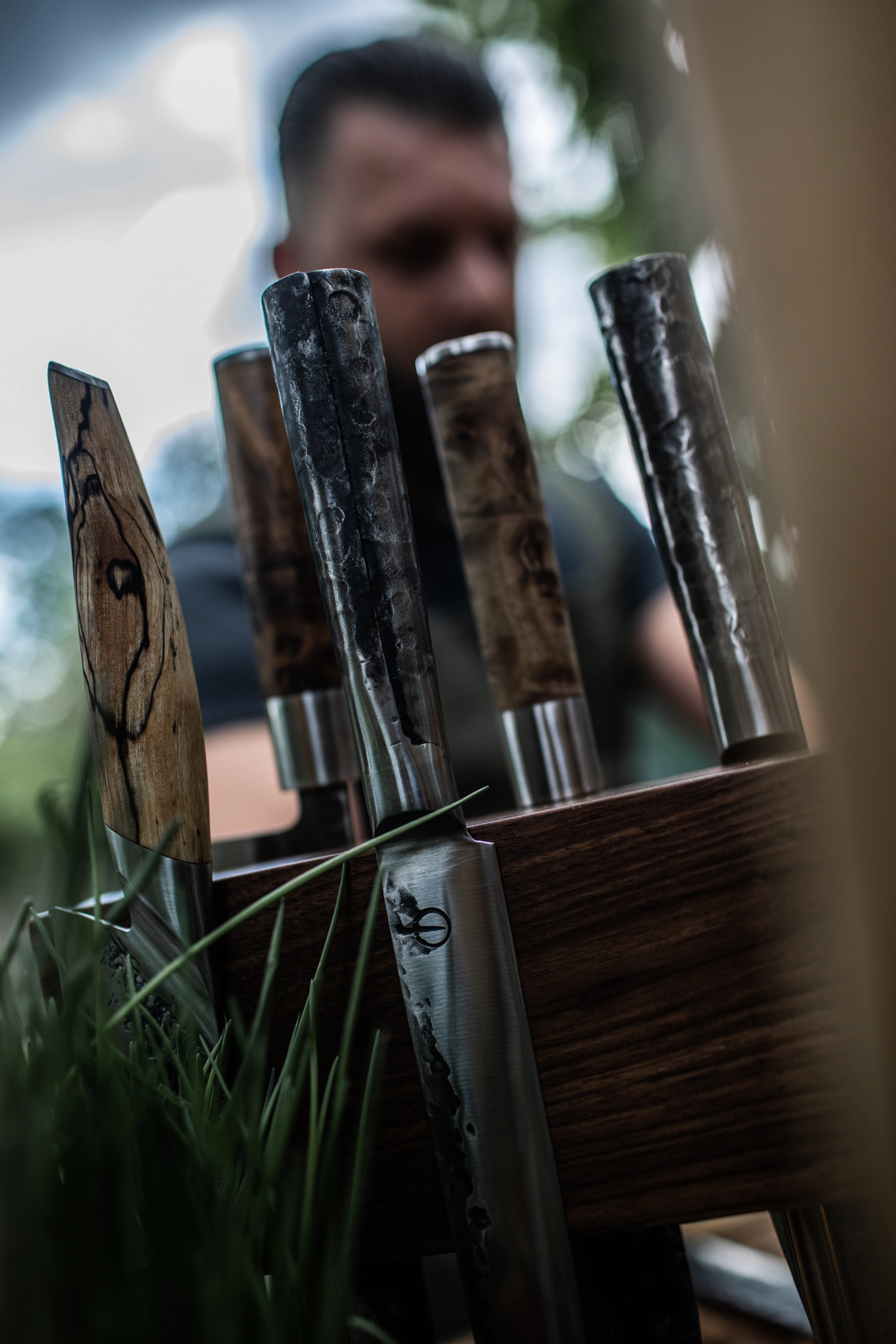 Magnetischer Messerblock