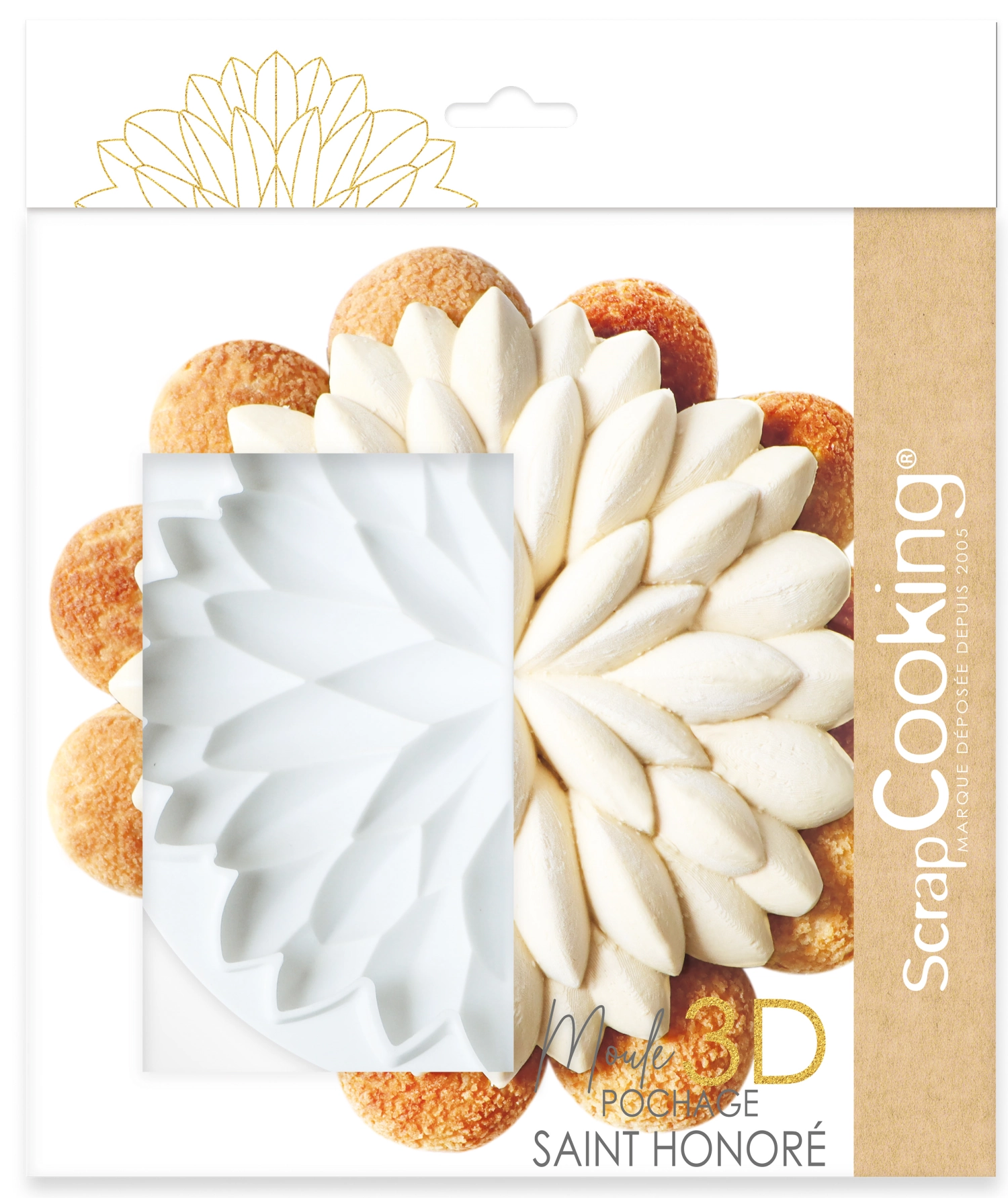 Silikon Backform Tortenoberteil Saint Honoré