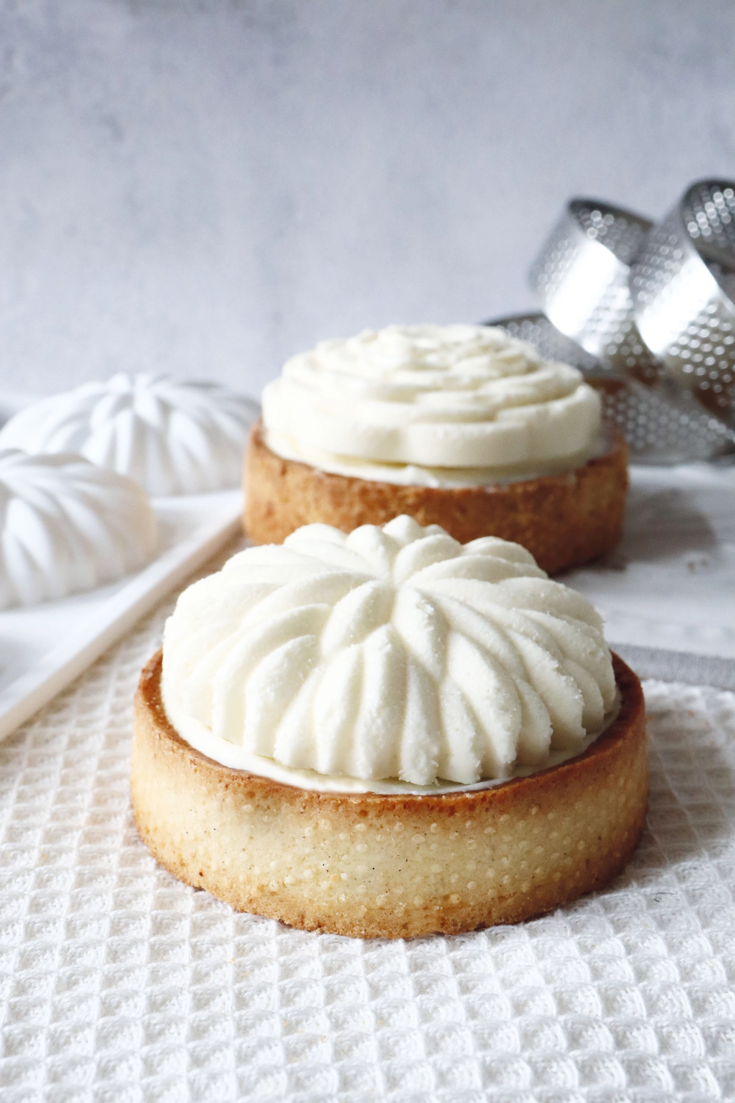 Set de 4 moules à gâteaux en silicone pour Saint-Honoré