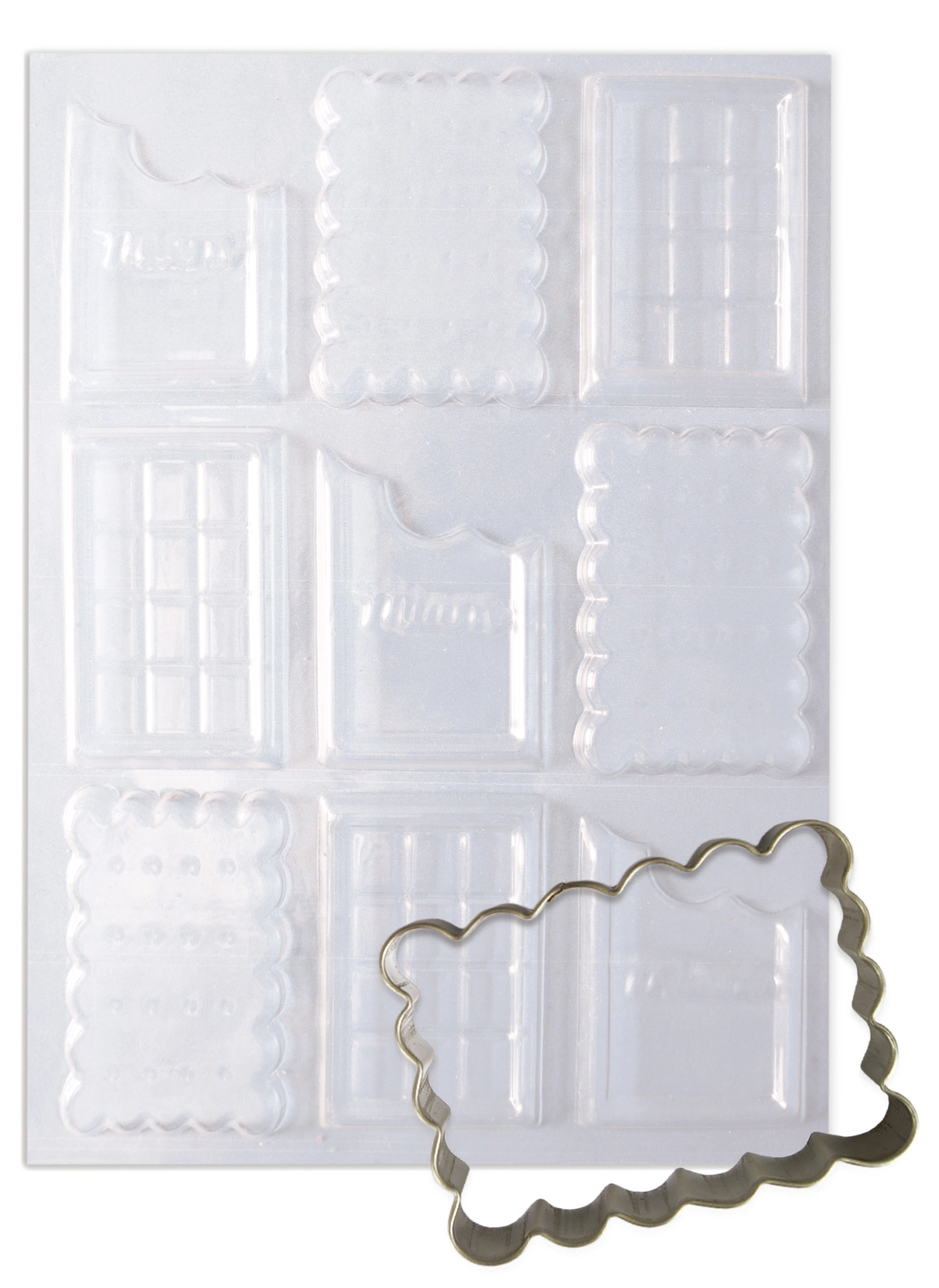 Ausstecher für Schokoladen Biskuits