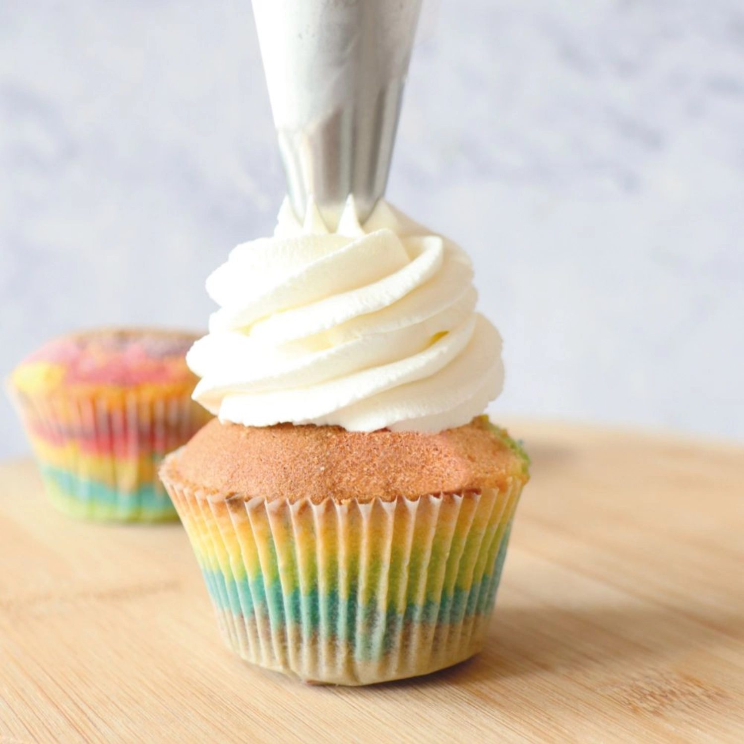 4er Set Backpulver Regenbogenfarben