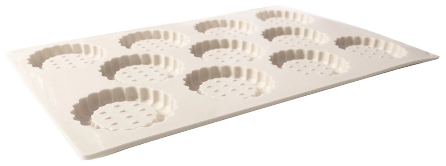 Silikon Backform für 11 Törtchen