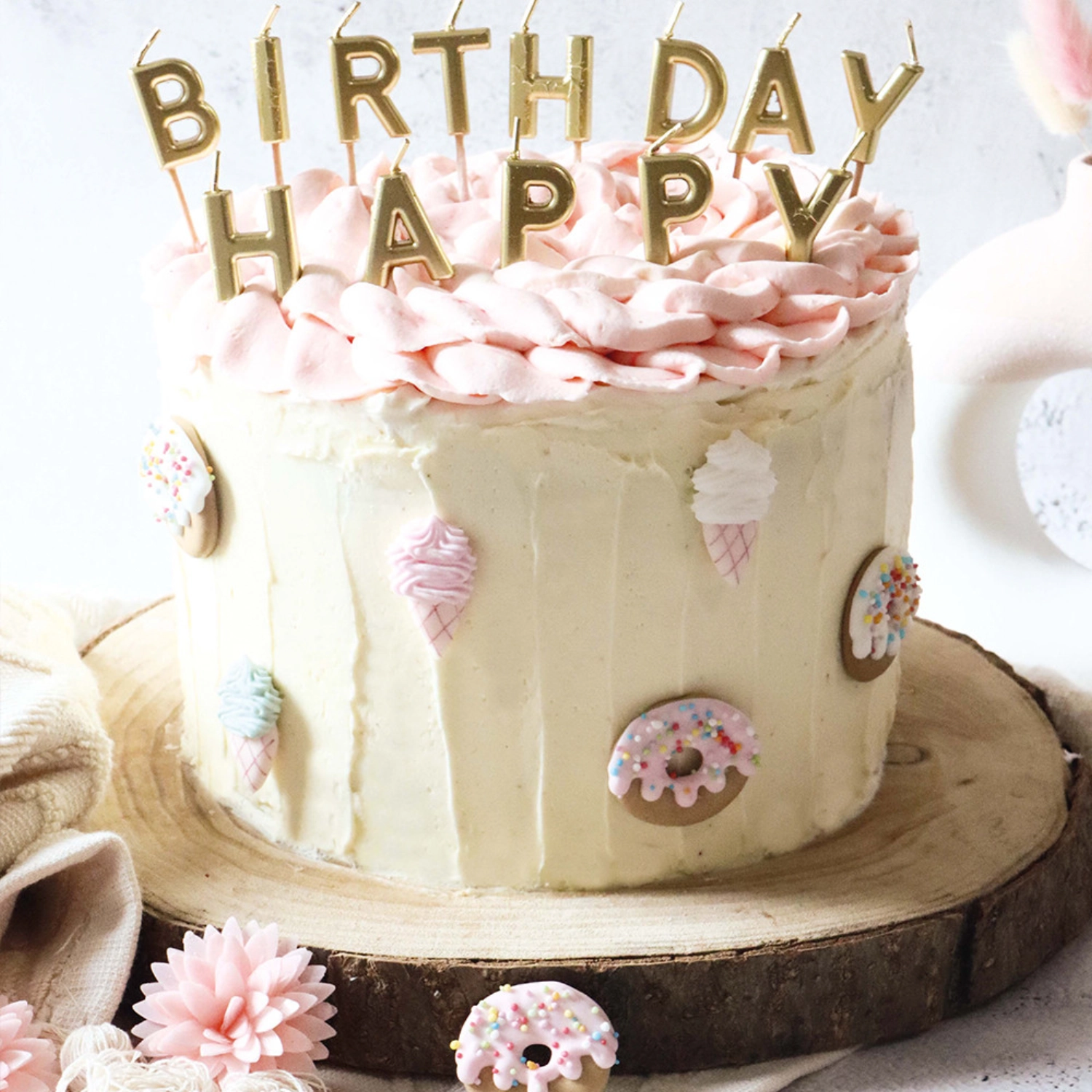 Bougies Happy Birthday