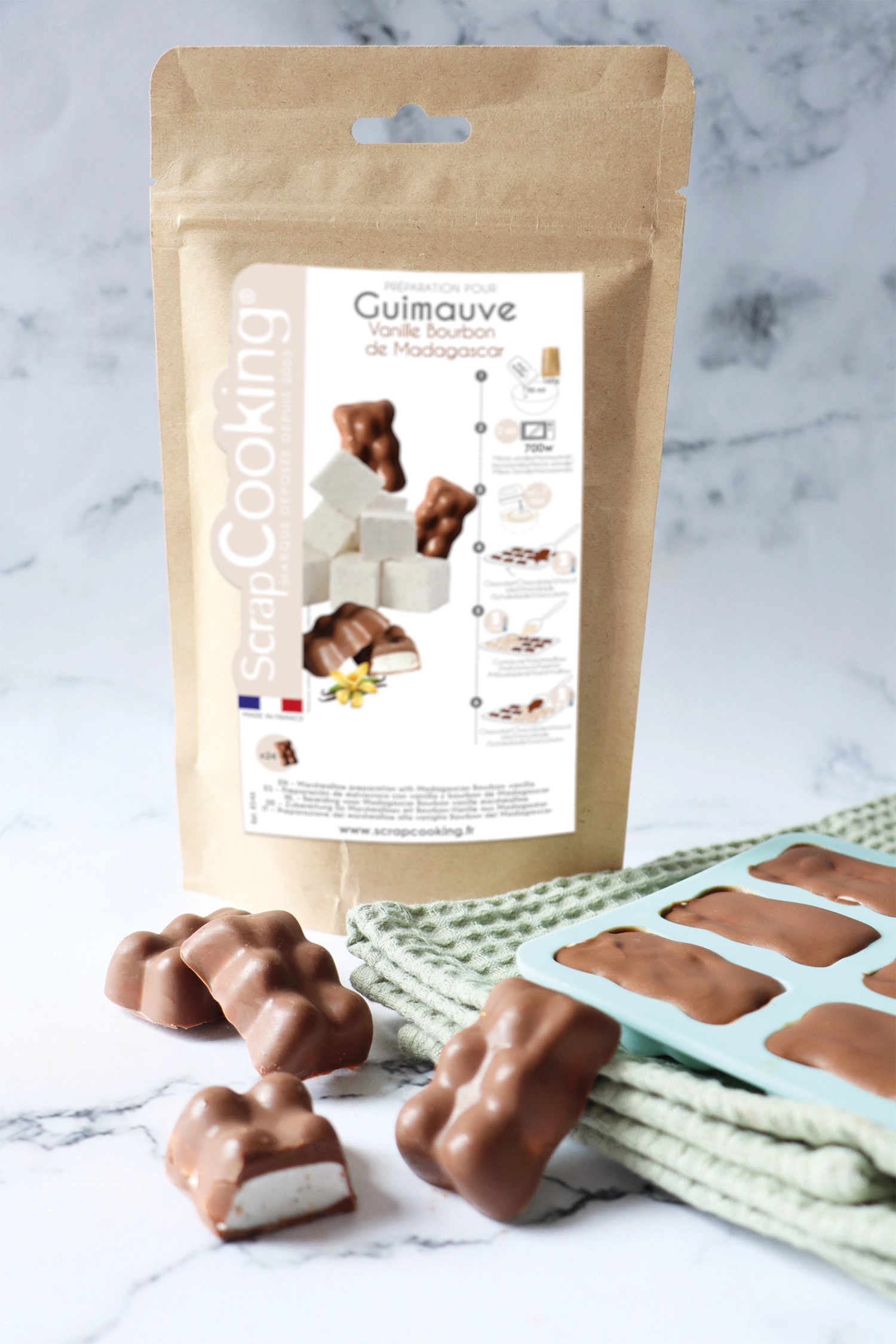 Fertigmischung für Vanille-Marshmallows 160g