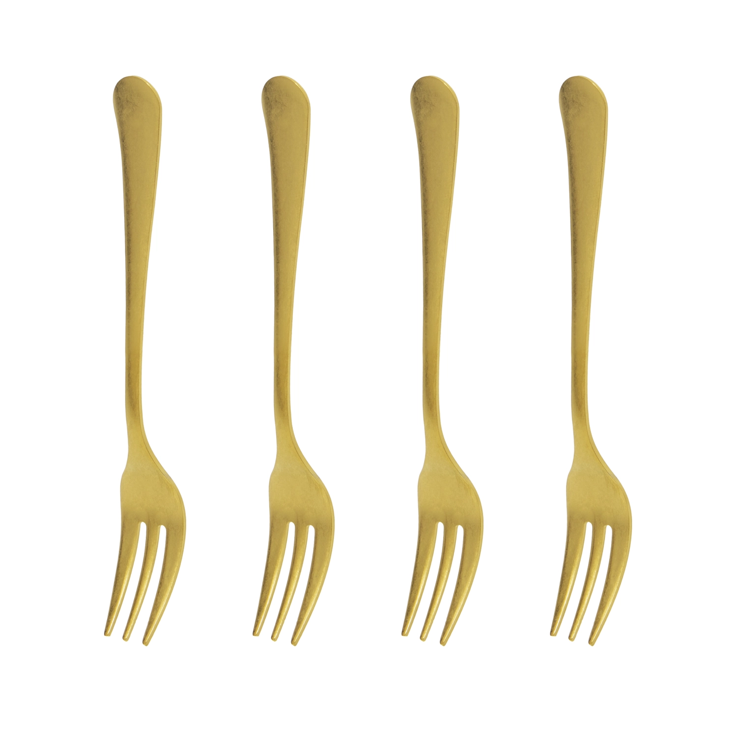 4er Set POP XMas Edition Dessertgabel