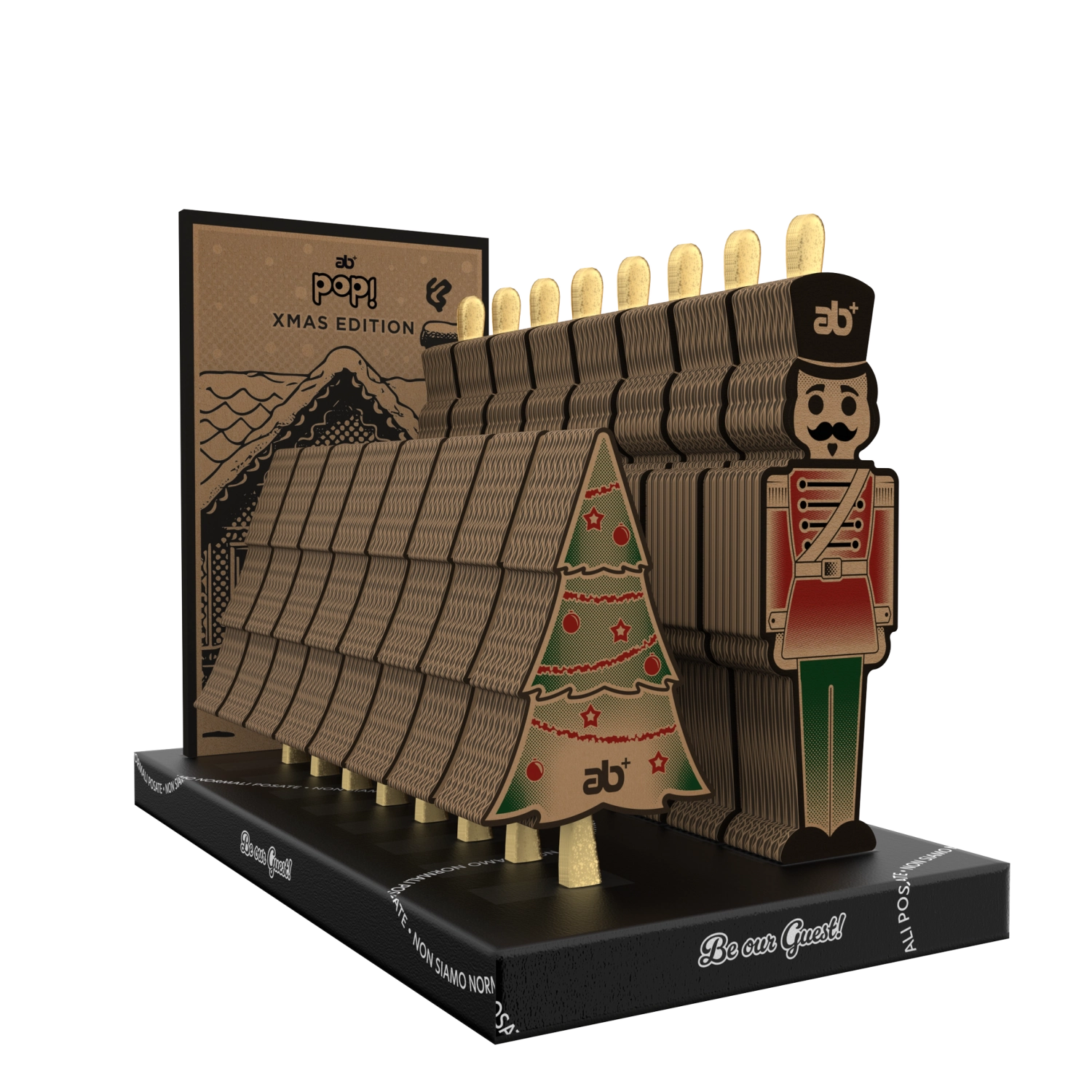 POP XMas Edition Display bestückt