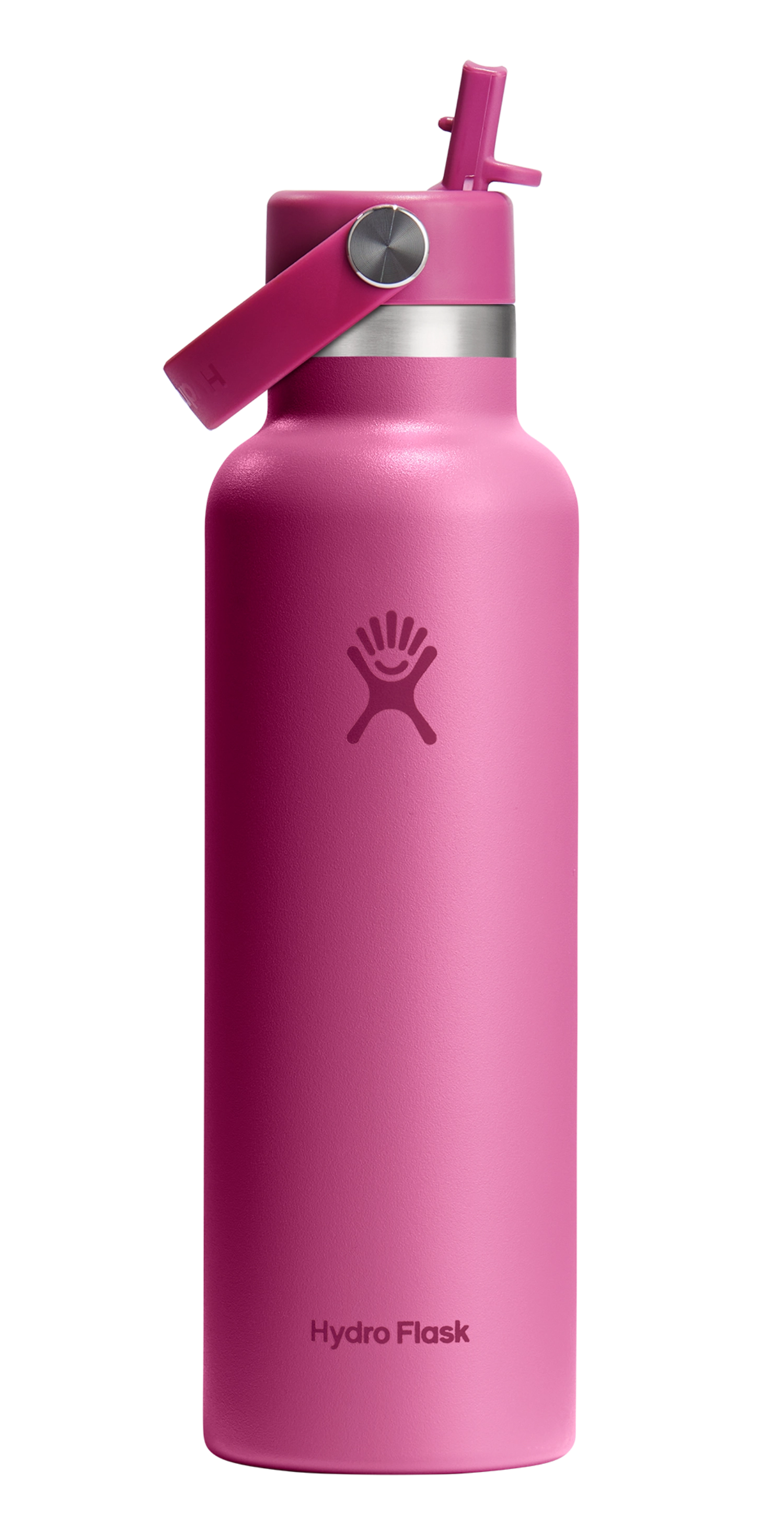 Trinkflasche Standard Flex Deckel mit Strohhalm