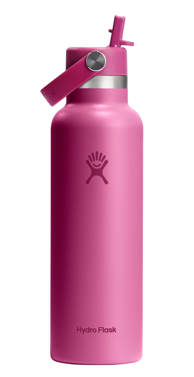 Trinkflasche Standard Flex Deckel mit Strohhalm