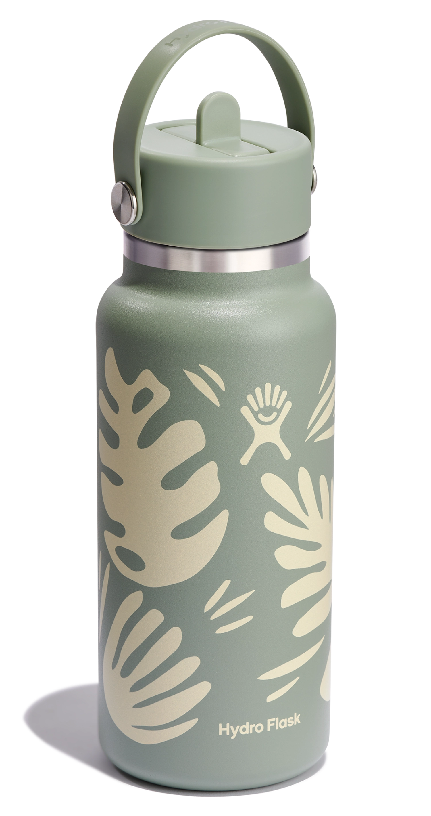 Gourde Wide Flex Couvercle avec paille