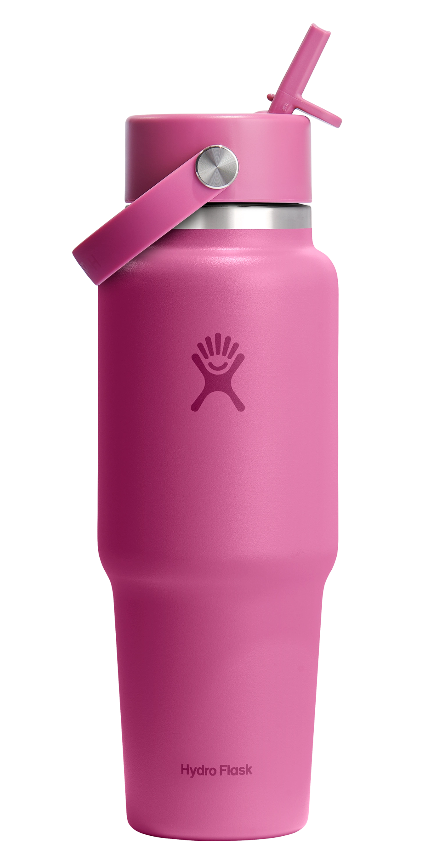 Gourde Wide Flex Couvercle avec paille