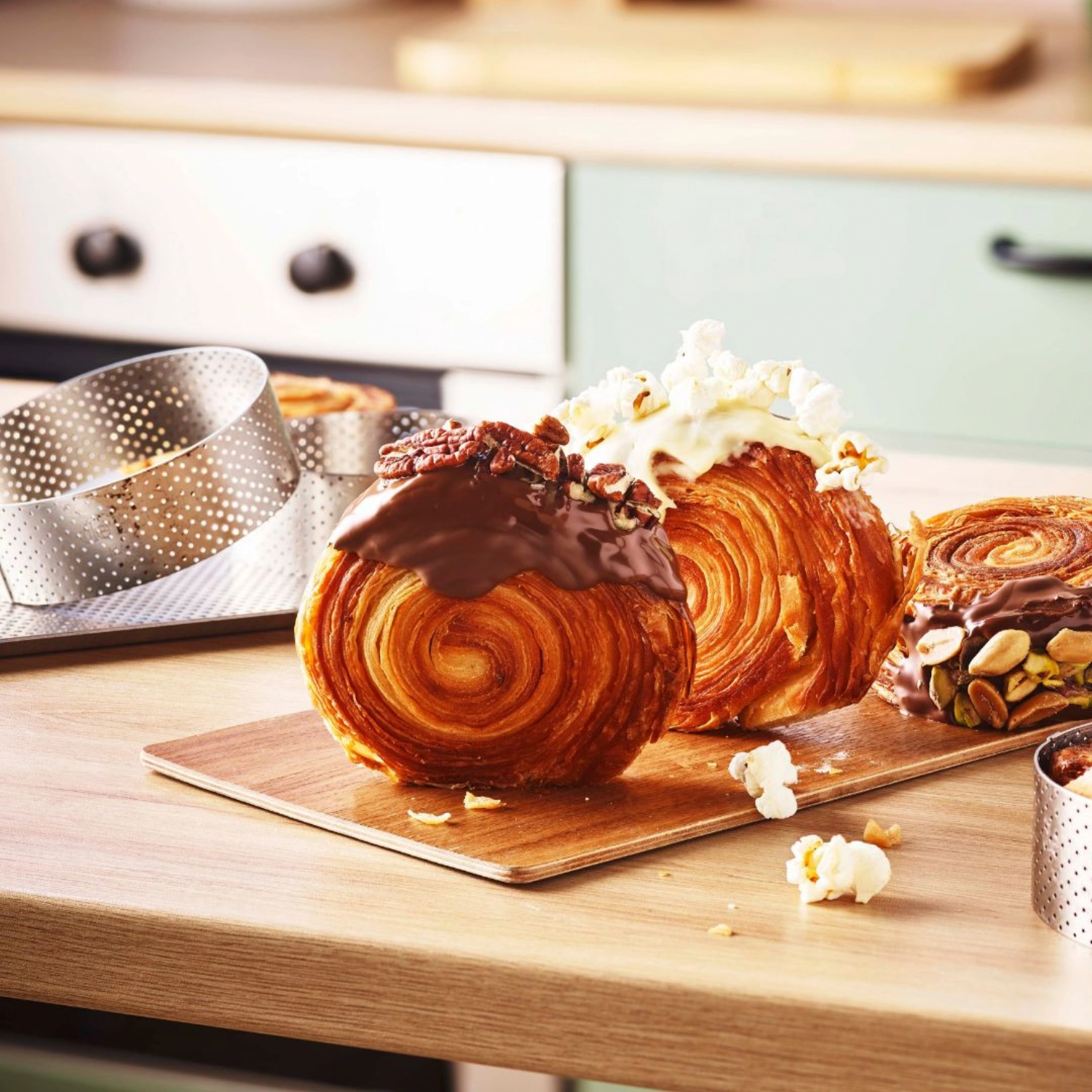 Moule à pâtisserie perforé rond