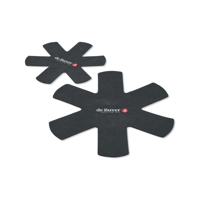 Lot de 2 protections pour poêle