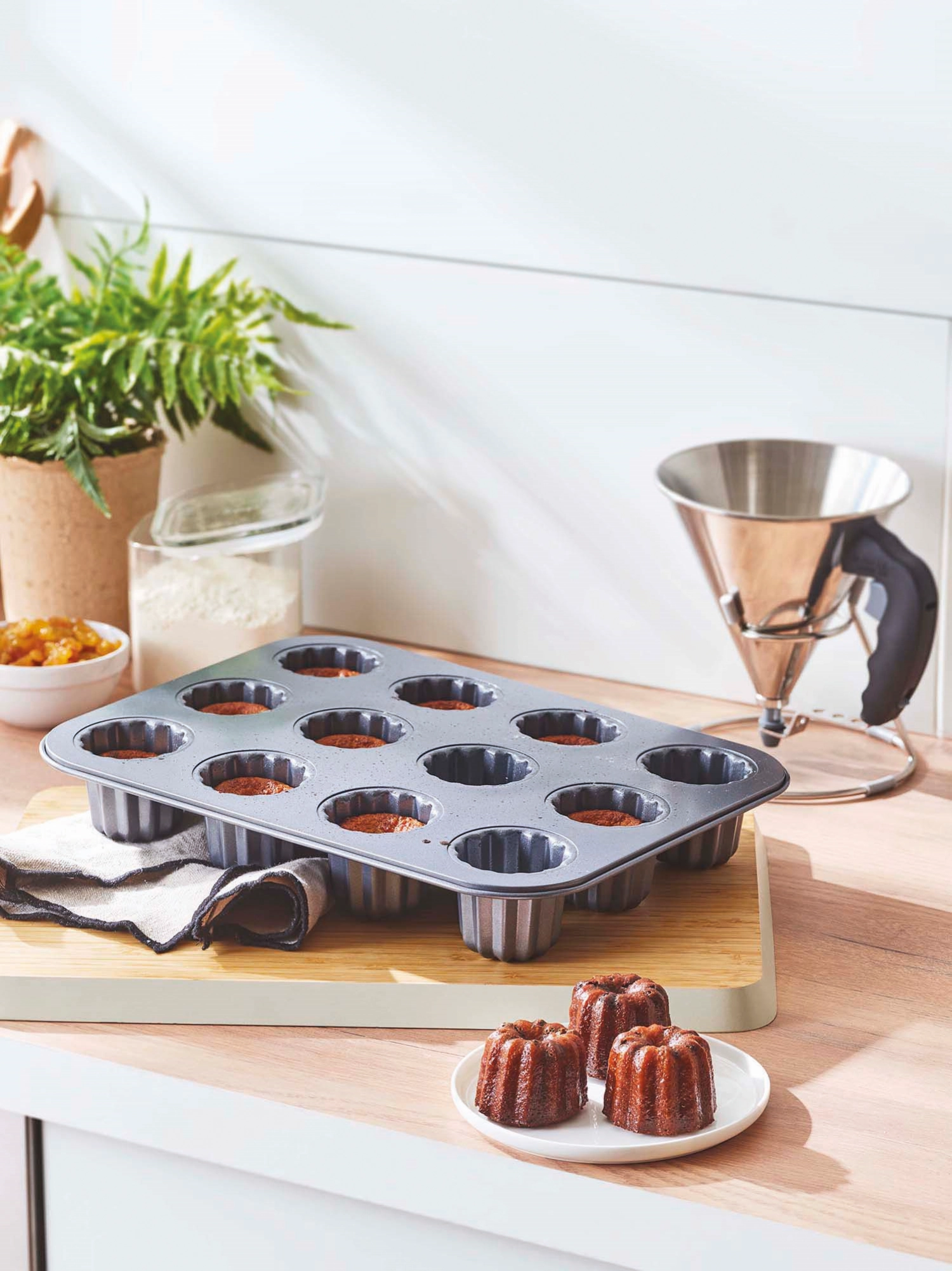 Moule à pâtisserie pour 12 cannelés