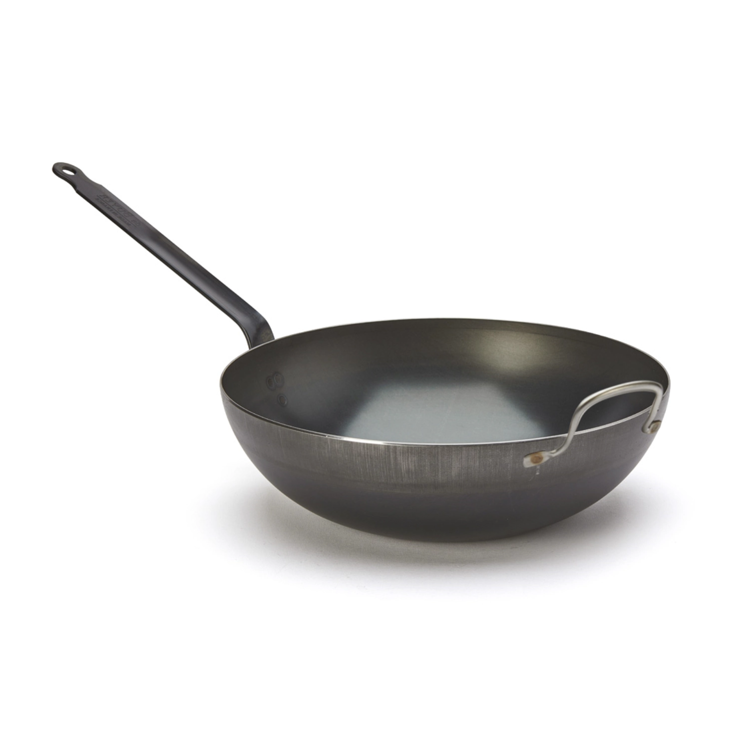 Blue Carbon  Wok mit Gegengriff