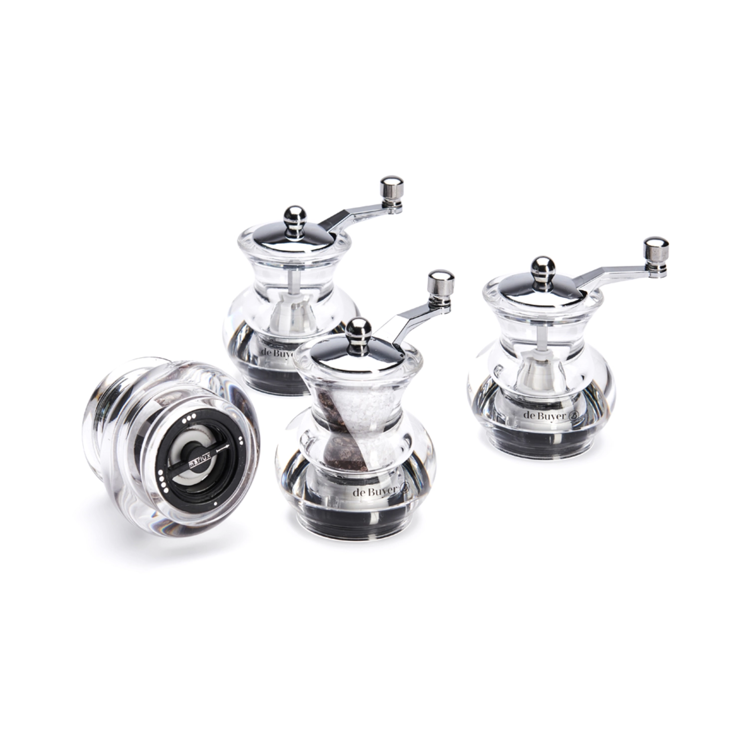 Set de 4 moulins à épices Boogie