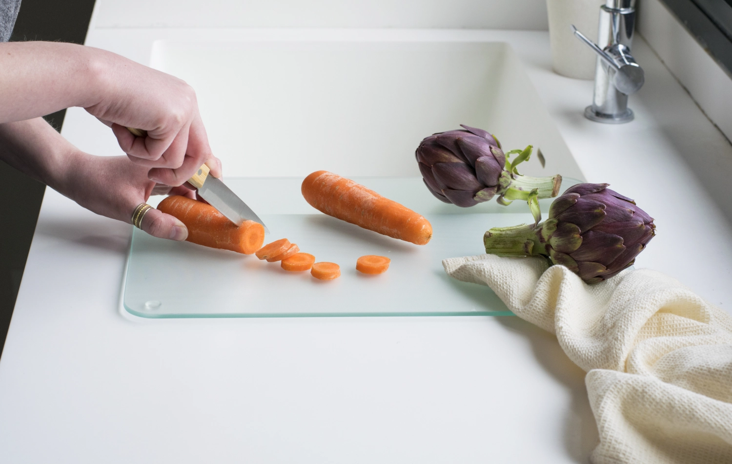 Couvercle vitrocéramique surface nervurée