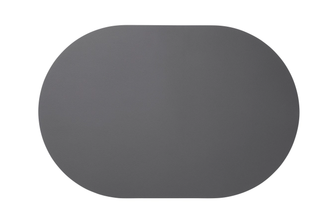 Leather Tischset oval