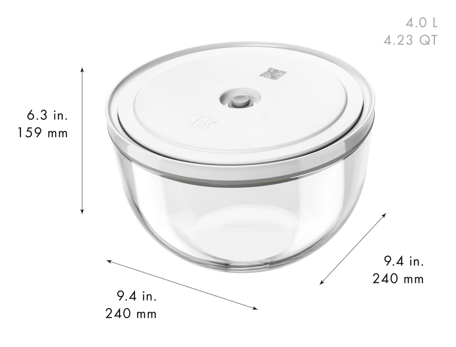 9tlg. Fresh & Save Bowls Vakuum Starter Set