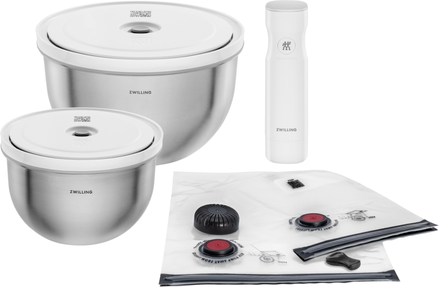 9tlg. Fresh & Save Bowls Vakuum Starter Set