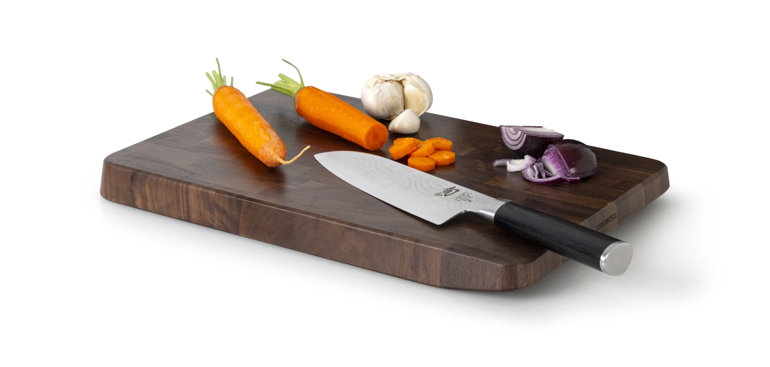 Walnuss Stirnholz Schneidebrett