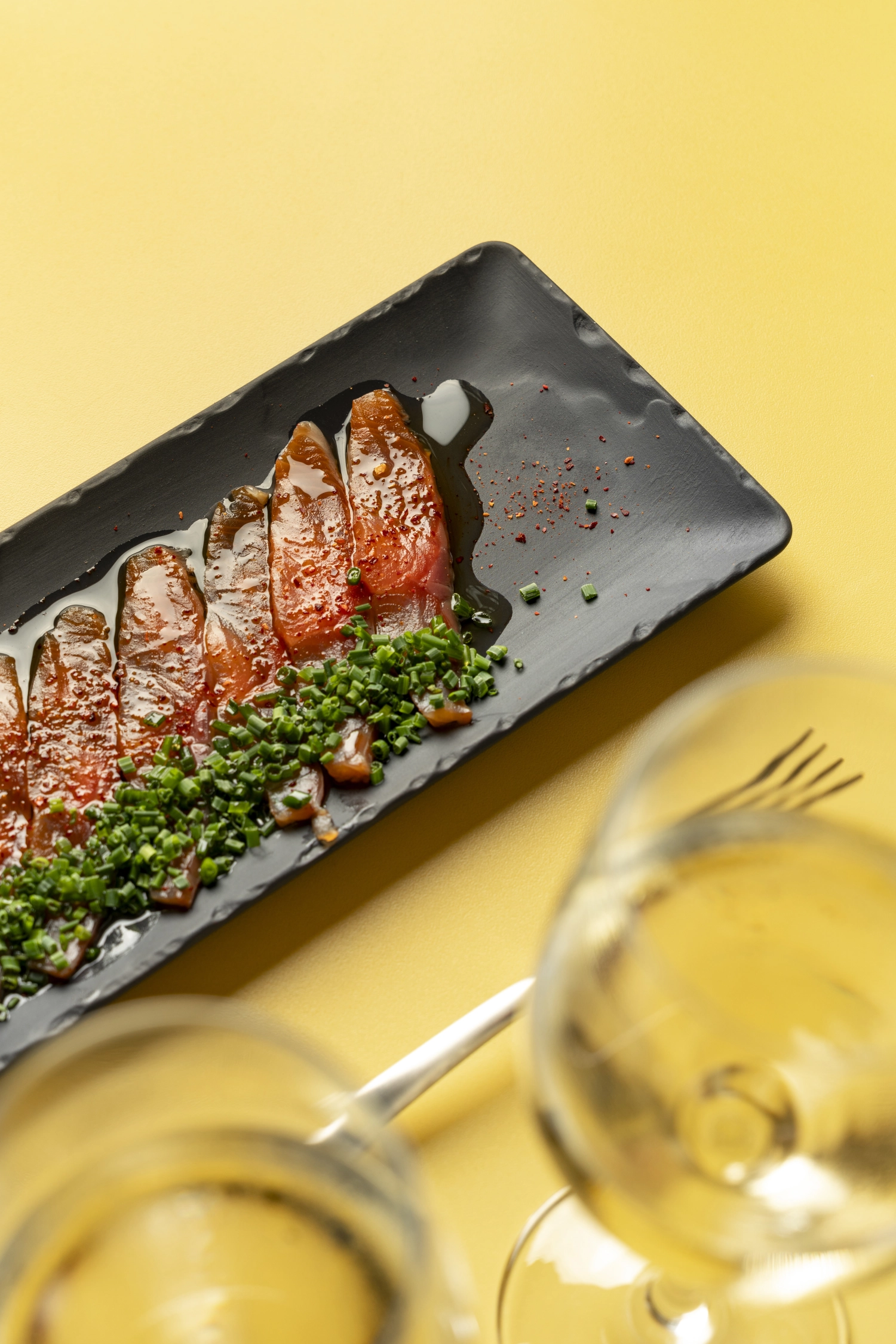 Basalt assiette rectangular