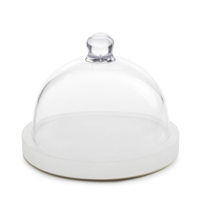 Ice podium assiete B&B avec cloche