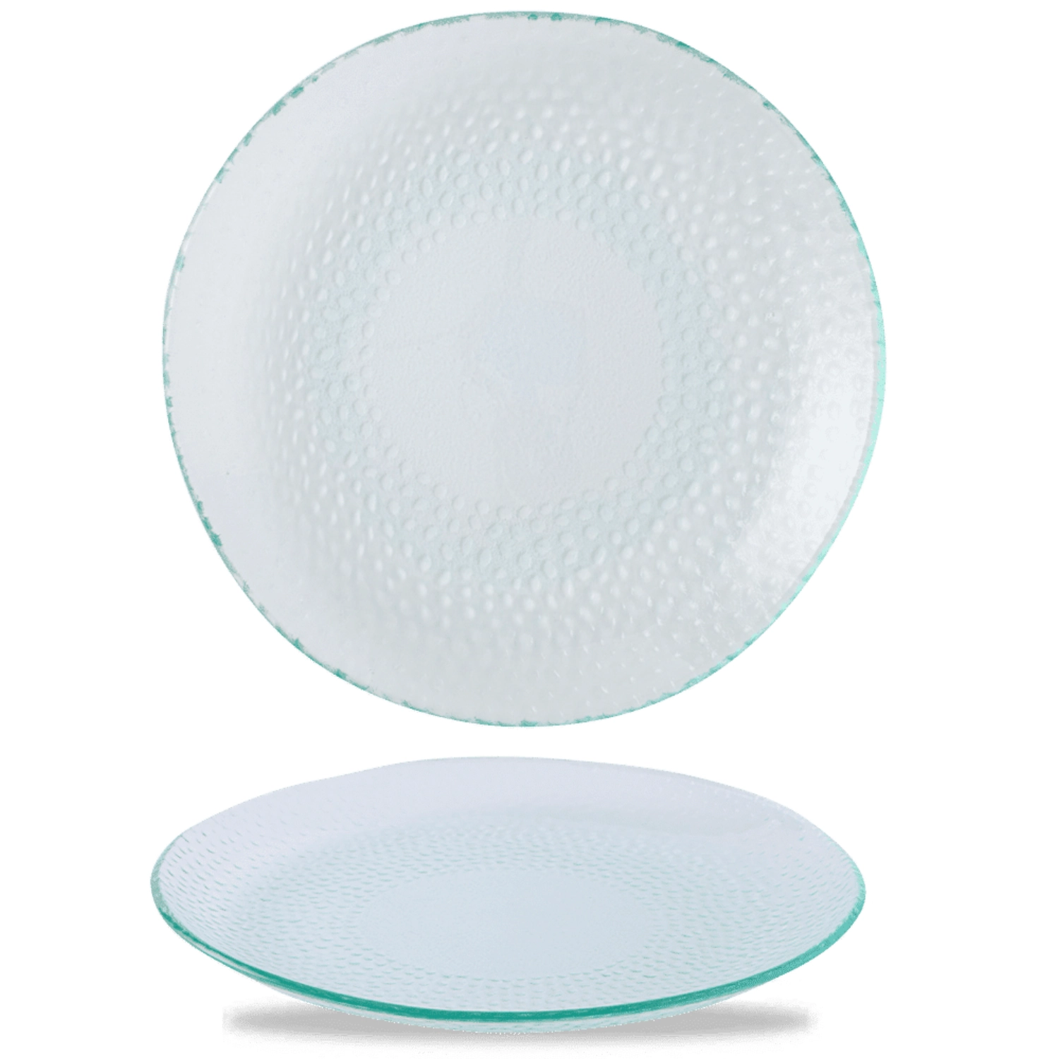 Assiette en verre Isla