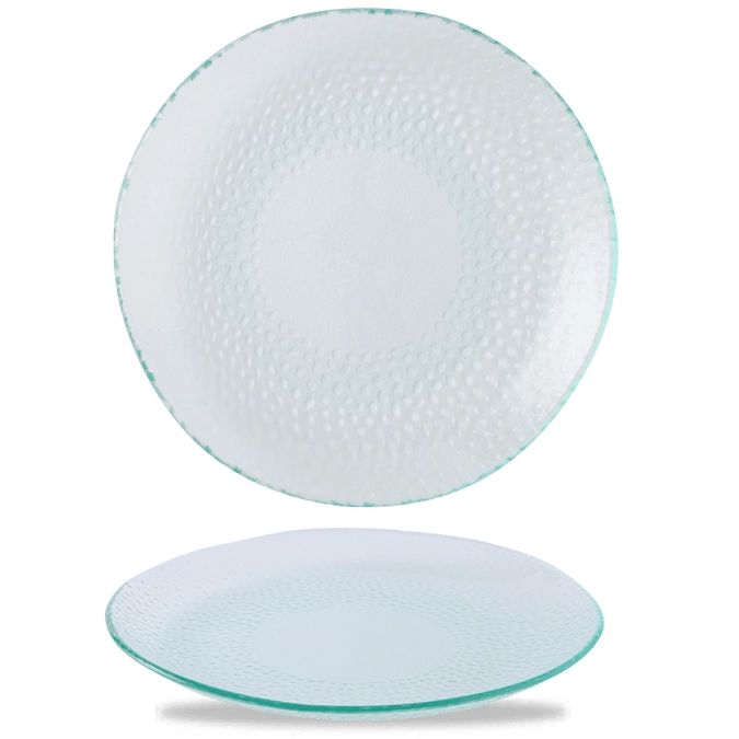 Assiette en verre Isla