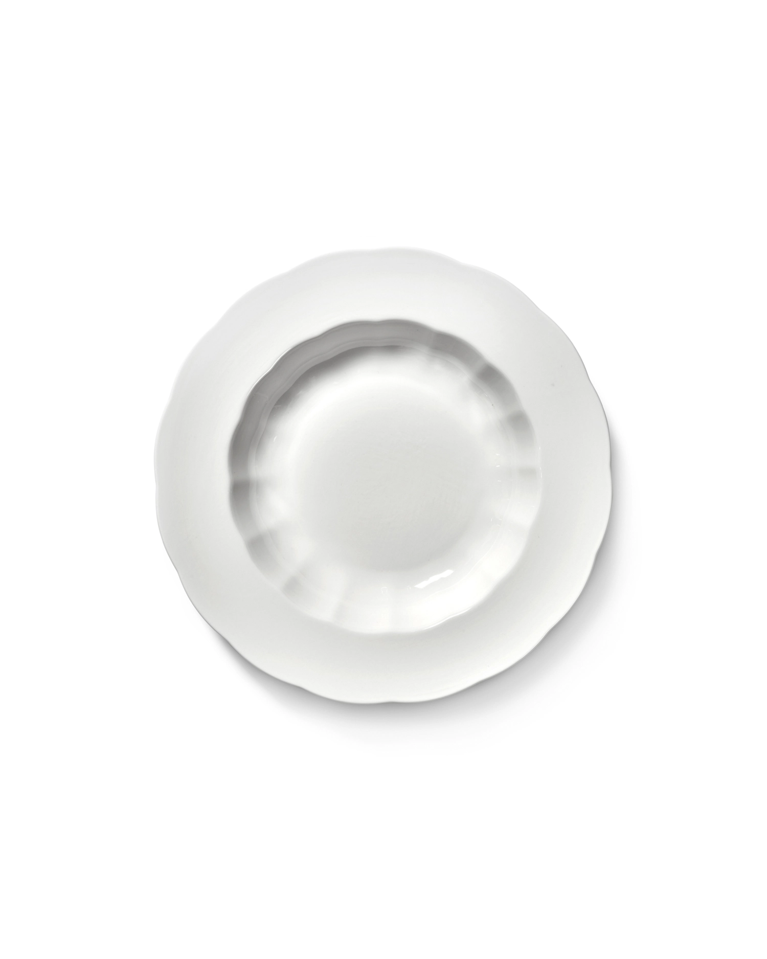 Silhouette assiette profonde