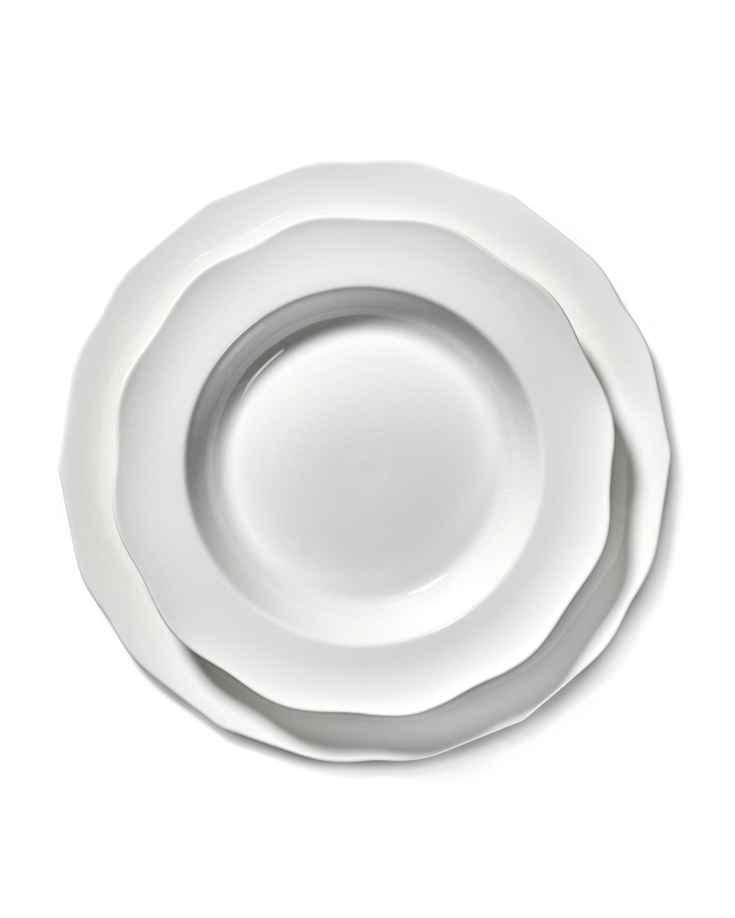 Silhouette Teller tief